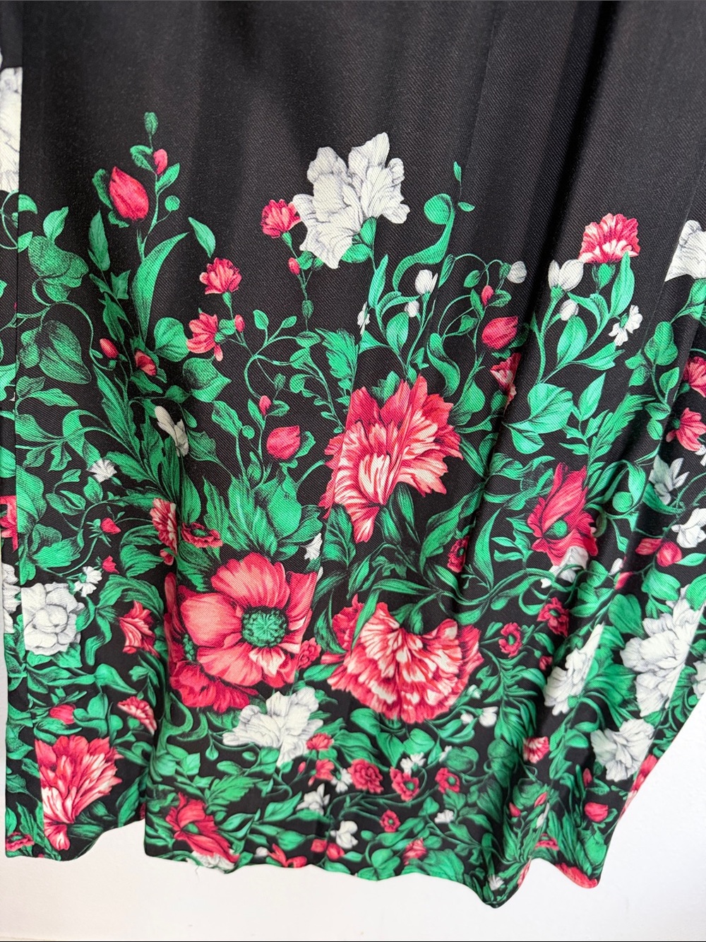 By Anthropologie Floral button front shirt dress XL - Picture 7 of 10